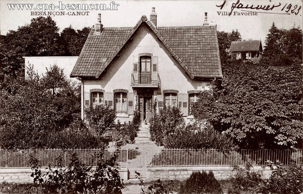 BESANÇON - CANOT - Villa Favorite